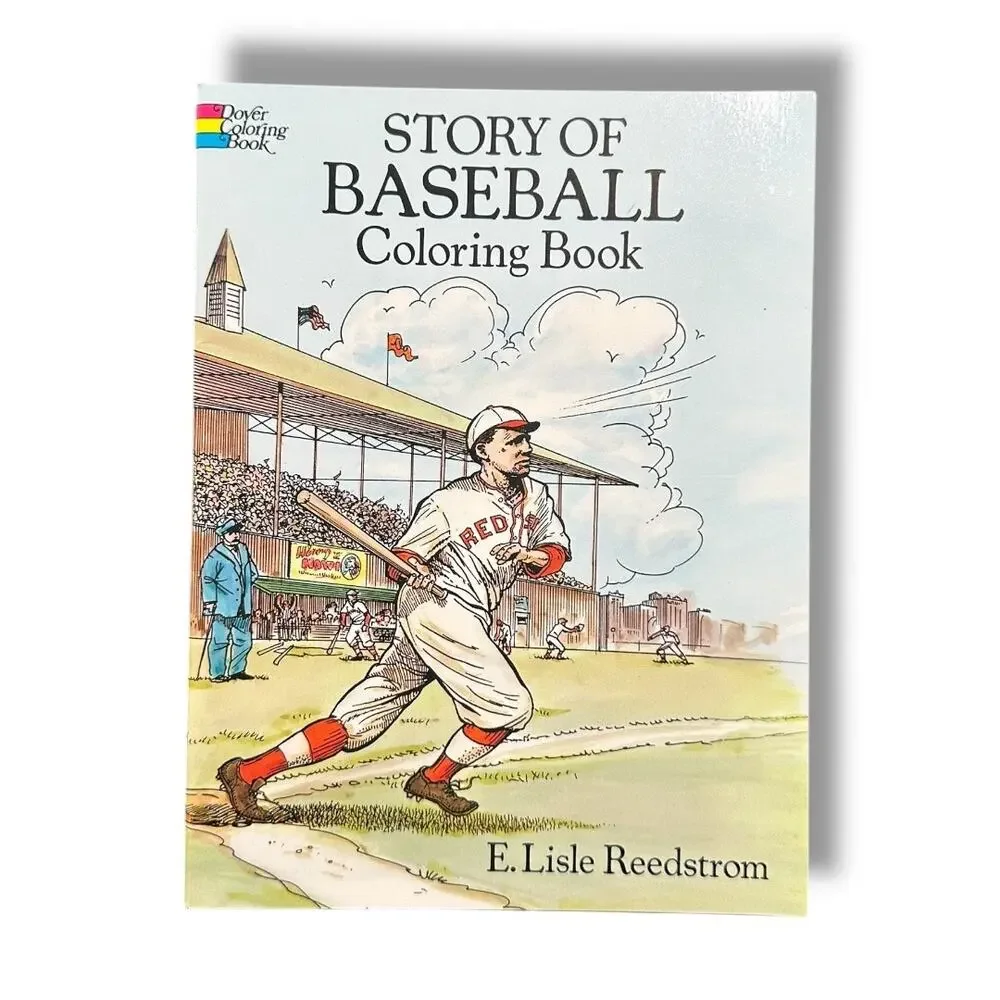 Story of Baseball Coloring Book by E Lisle Reedstrom